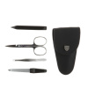 KELLERMANN kožená cestovní sada na manikúru L 58101 MC N černá - vyřazena z výroby