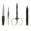 KELLERMANN kožená cestovní sada na manikúru L 58101 MC N černá - vyřazena z výroby