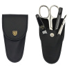 KELLERMANN kožená cestovní sada na manikúru L 58101 MC N černá - vyřazena z výroby
