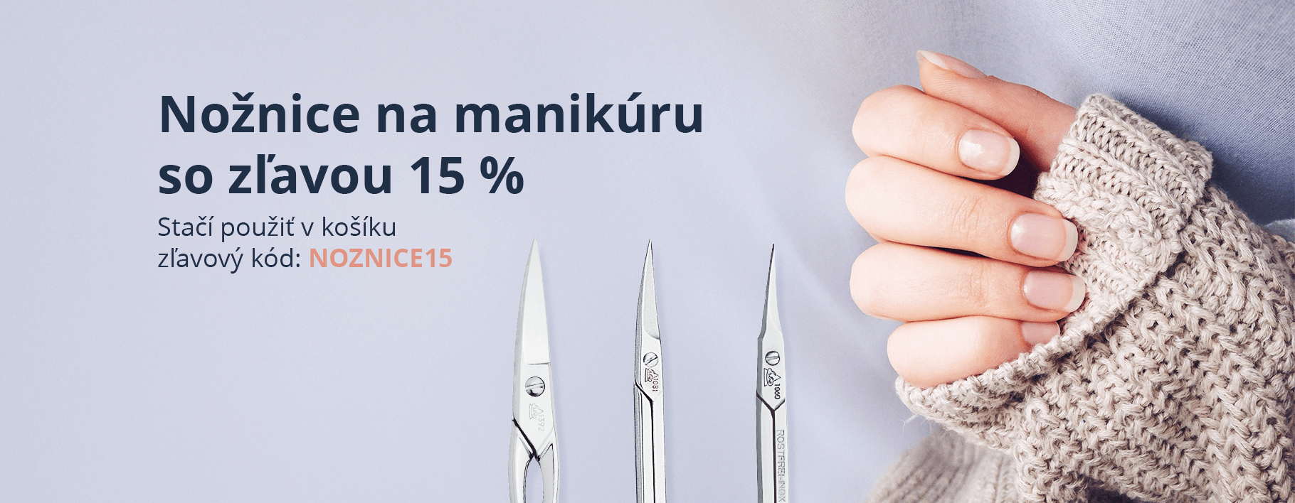 Nožnice vyrobené z pravej solingskej ocele vynikajú ostrosťou a odolnosťou.   A práve teraz máte možnosť zakúpiť ich so zľavou až 15 % – len do 21. novembra. Stačí v košíku zadať zľavový kód NOZNICE15.