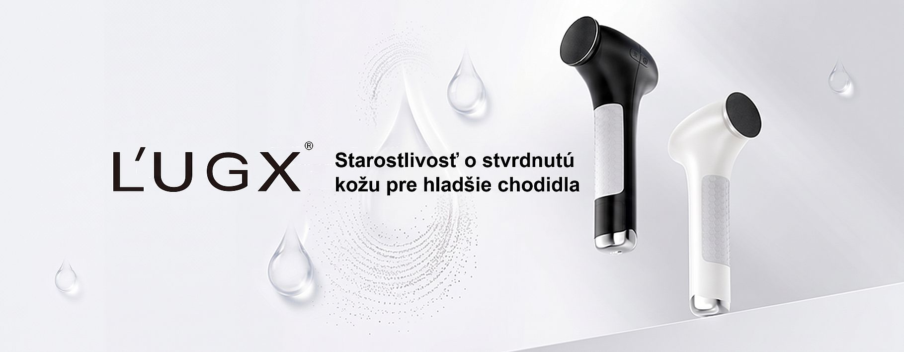 Novinka: L’UGX LG628 Akumulátorová brúska kombinuje tri rýchlosti, prehľadný LCD displej a pohodlne tvarovanú rukoväť.