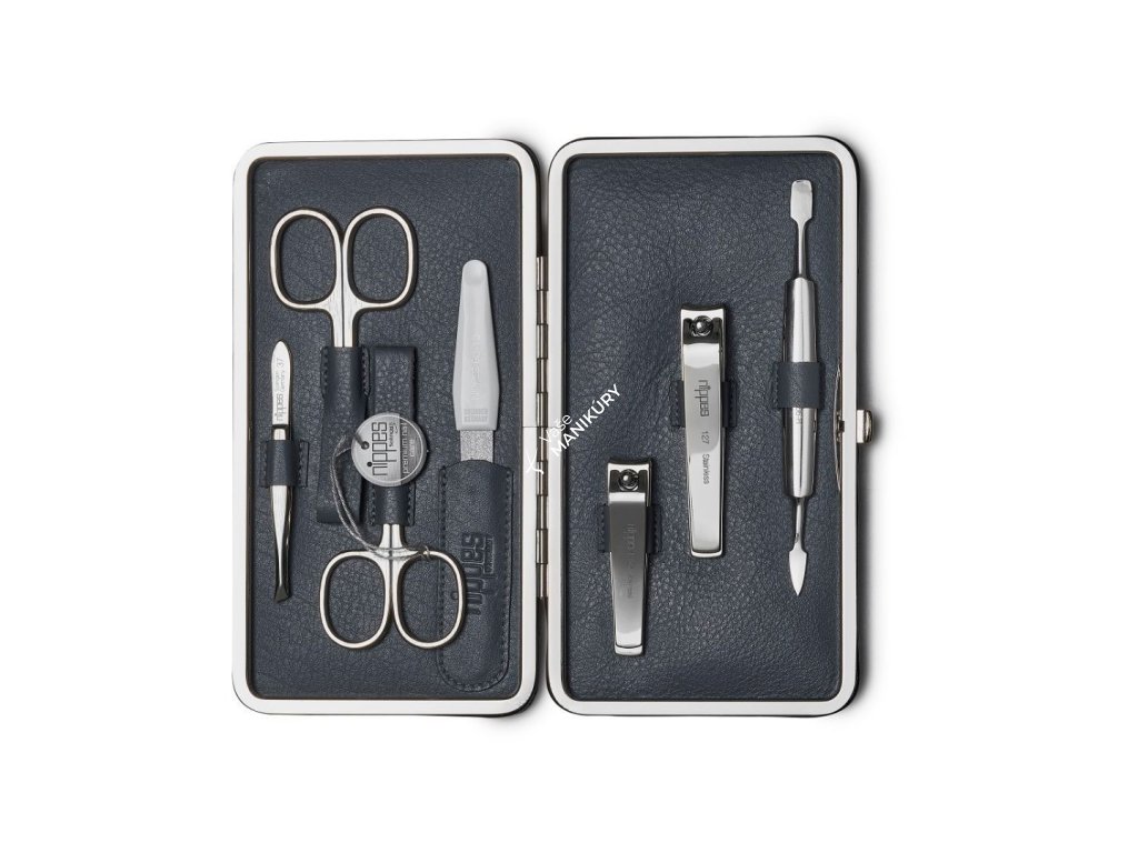 Nippes Solingen damska sada na manikuru 1036 seda 7dilna raute otevrena