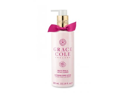 Grace Cole Jemné mléko na ruce - Bílá růže & Lotosový květ, 300ml