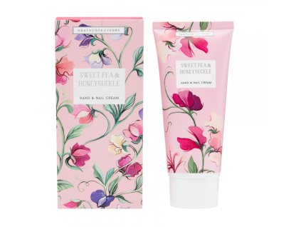 Heathcote & Ivory Krém na ruce a nehty - Sweet Pea & Honeysuckle, 100ml