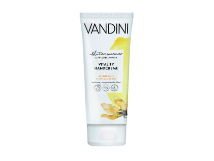 VANDINI VITALITY Krém na ruce - Vanilka a Makadamový olej, 75ml