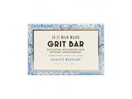 18.21 Man Made Pánské exfoliační mýdlo - Absolute Mahogany - Jojoba, 198g