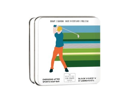 Scottish Fine Soaps Mýdlo v plechu - Golf, 100g