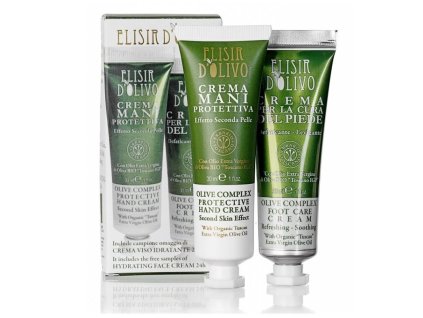 erbario toscano sada pece o ruce a nohy oliva krem na ruce 30ml krem na nohy 30ml 1