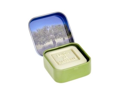 Esprit Provence Marseillské mýdlo v plechu - Olivovník, 25g