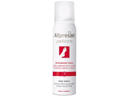 allpresan pedicare 7 deodorant do obuvi a na textil proti zapachu nohou s olejem z cajovniku