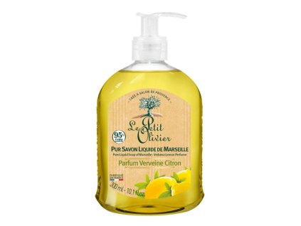 12585 le petit olivier pure liquid soap of marseille verbena lemon perfume 300 ml