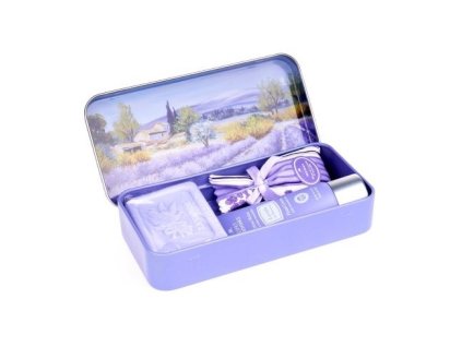Esprit Provence Set krému na ruce, mýdla a pytlíčku - Řady levandule, 30ml+60g