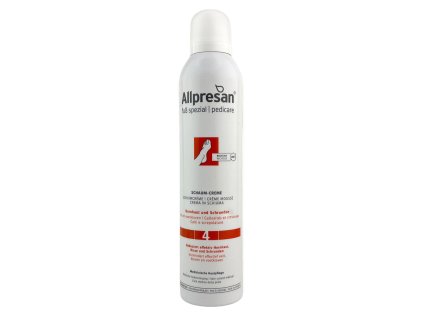 allpresan pedicare kremova pena c 4 na zrohovatelou pokozku 300 ml predni strana