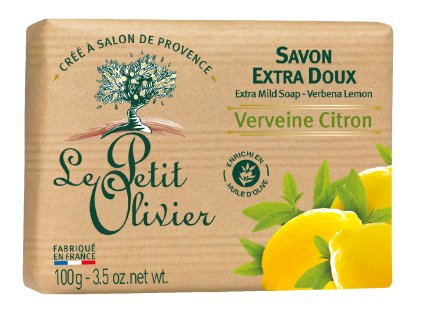 Le Petit Olivier Extra jemné mýdlo - Verbena a citrón, 100g