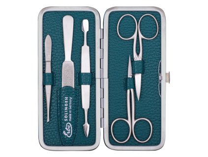 9297 Buegel Etui Piemont petrol offen