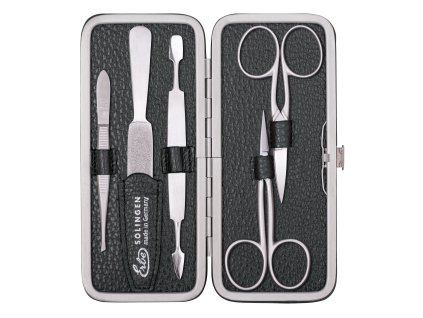 9299 Buegel Etui Piemont schwarz offen