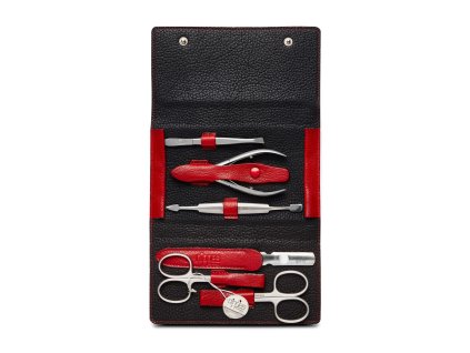 sada na manikuru nippes solingen wild red 1009 cervena hovezi kuze nastroje z nerezove oceli 6 kusu otevrena