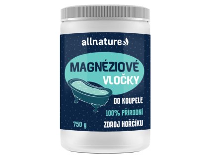 allnature magneziove vlocky 750 g vasemanikury
