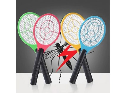 hmyzi paralyzer placaka elektricka tenisova raketa na komary mouchy na hmyz na leto elektricky lapac hmyzu