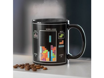 hrnek tetris mug pro fanoušky hráče k narozeninám vánocům vtipný herní hrnek dárek tip na dárek pro kluky partnera holky gamermughug