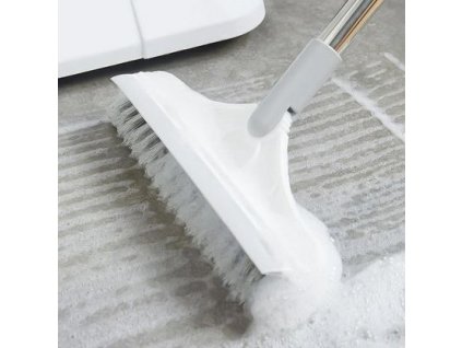 adjustable clean brush 2 in 1 Multi Purpose Broom Pro Brush Gallery Img1 min 1 viceucelovy smetak kartac metla koste stetiny pevne ostre kovove plastove