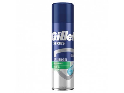 gel na holeni chloupku chlupu holici gel krem gillette mach 3 series