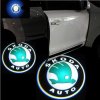 auto led logo projektor svetylko svetlo na zem tunning ford hyundai skoda škoda mercedes benz volkswagen vw bmw audi skladem v cesku levne