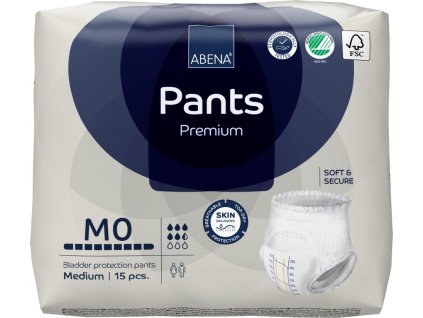 Abena Pants Premium M0 kalhotky navlékací 15 ks