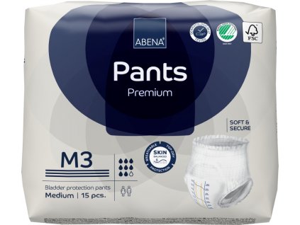 Abena Pants Premium M3 kalhotky navlékací 15 ks
