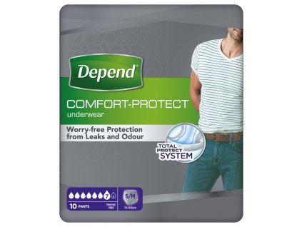 Depend Normal Underwear S M Men 10x6 EU 2D HR RGB