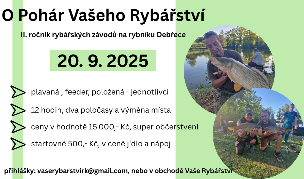 O Pohár Vašeho Rybářství