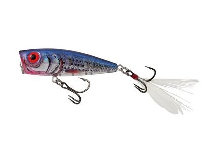 Wobler Pop Salmo Rattlin Floating RA-070-FL-CBH, Clear Blue Shiner