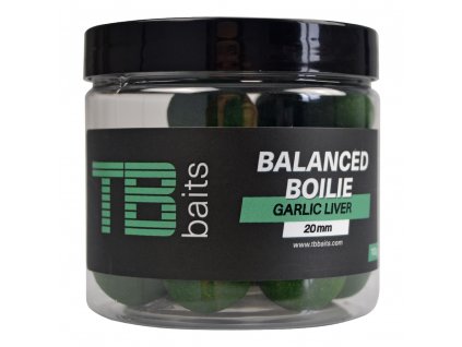 3724 boilie balanced tb baits garlic liver 20 mm 100 g