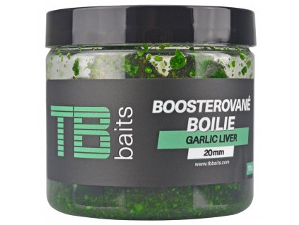 3739 boilie boostrovane tb baits garlic liver 20 mm 120 g