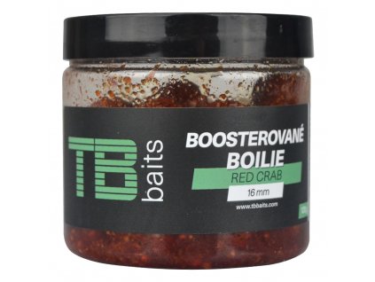 3748 boilie boostrovane tb baits red crab 16 mm 120 g
