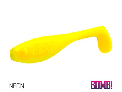 4123 4 gumova nastraha delphin bomb fatty neon 12 cm