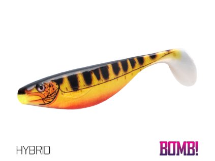 4153 2 gumova nastraha delphin bomb hypno 3d hybrid 17 cm