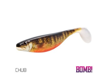 Gumová nástraha Delphin Bomb Hypno  3D Chub, 17 cm