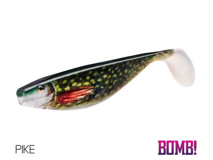 4171 7 gumova nastraha delphin bomb hypno 3d pike 17 cm