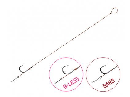 5092 navazec delphin feeder rig hacek s protihrotem vel 6 12 cm sting
