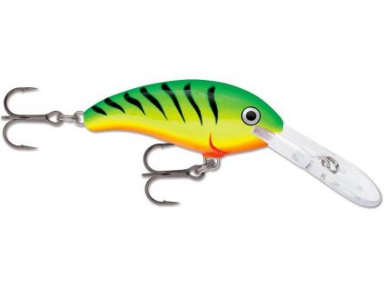 Wobler Rapala Casting Trolling Shad Dancer Floating SDD05 FT Firetiger