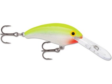 Wobler Rapala Casting Trolling Shad Dancer SDD07 SFC Silver Fluorescent Chartreuse