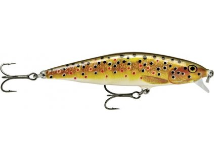 Wobler Rapala Flat rap FLR 08 TR, Brown Trout