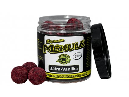 Nástraha Boilies Měkule,CSV, játra vanilka, vel. 16, 180 g