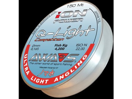 Vlasec AWA-S, Ion Power Q light 150 m, 0,203 mm, 5,5 kg