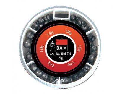 Olůvka vyvažovací Dam červená  0,20 - 1,0 malá