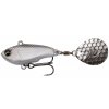 savage gear fat tail spin sinking white silver