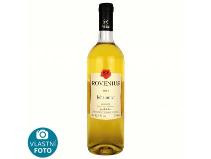 Johaniter pozdní sběr 2018 - 0,75 l - vinařství Rovenius