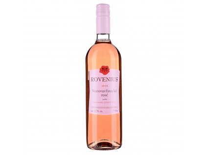 Svatovavřinecké rosé moravské zemské 2018 - 0,75 l - vinařství Rovenius