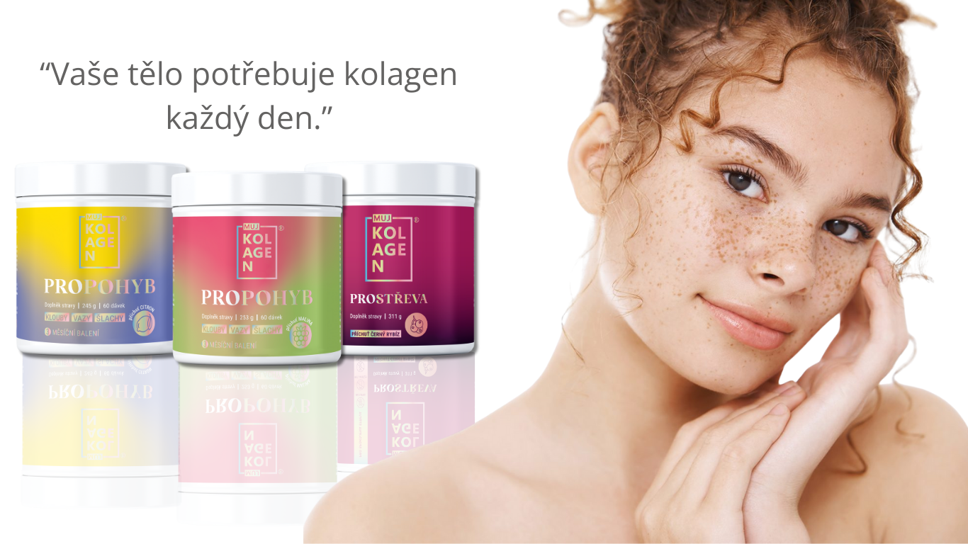 Vaše tělo potřebuje kolagen